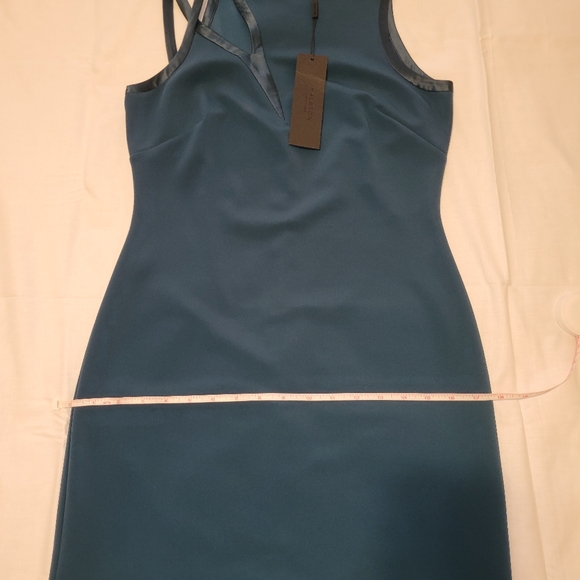 Halston Heritage Asymmetric Cut Out Dress - Picture 4 of 8